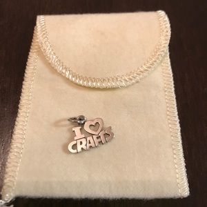 Retired JA I <3 Crafts Charm